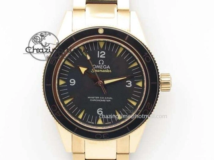 0401 De Ville Hour Vision Co-Axial 41mm SS V6F Best Edition Black Dial On SS Bracelet A BestValue 8277